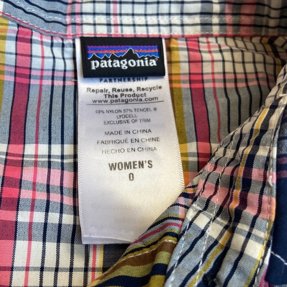 PATAGONIA EUC women’s long sleeve button down SZ0 - Picture 4 of 5